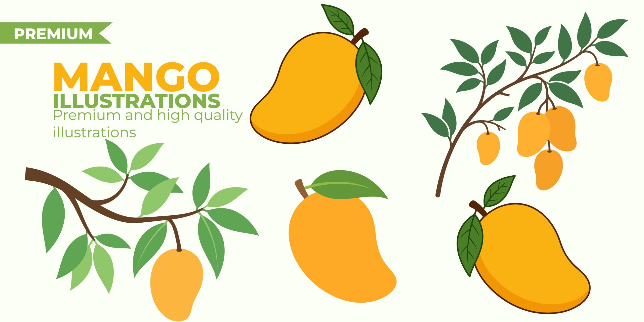 Mango Illustration Pack