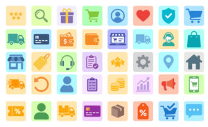 45-ecomerce icons pack